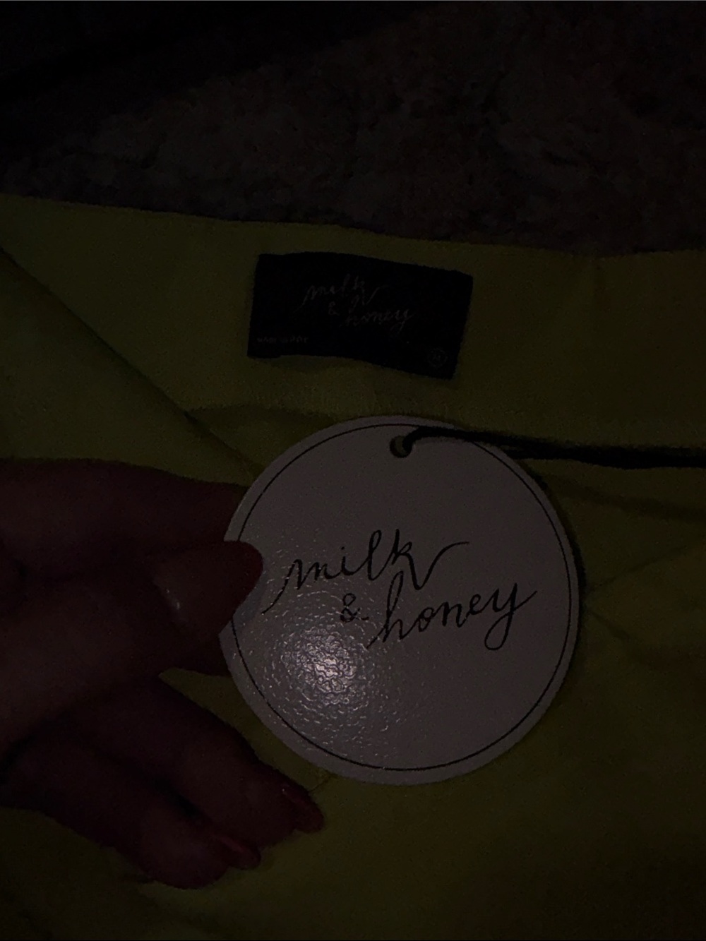 OFFERS OPEN! Milk & Honey Neon Yellow Skort with Blazer Skirt Blazer Set Yellow - Picture 3 of 7
